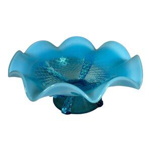 Vintage Northwood Opalescent Compote‎ Dish